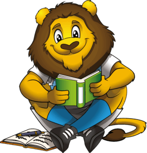 Liest ein Buch