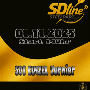 Ticket Steeldart Turnier 01.11.2025 Jahnsdorf