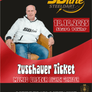 Zuschauer Eintritts-Ticket 18.10.25 Meerane mit Mario Basler LIVE vor Ort