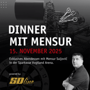 Ticket MENSUR – Dinner mit dem Dart-Profi 15.11.2025