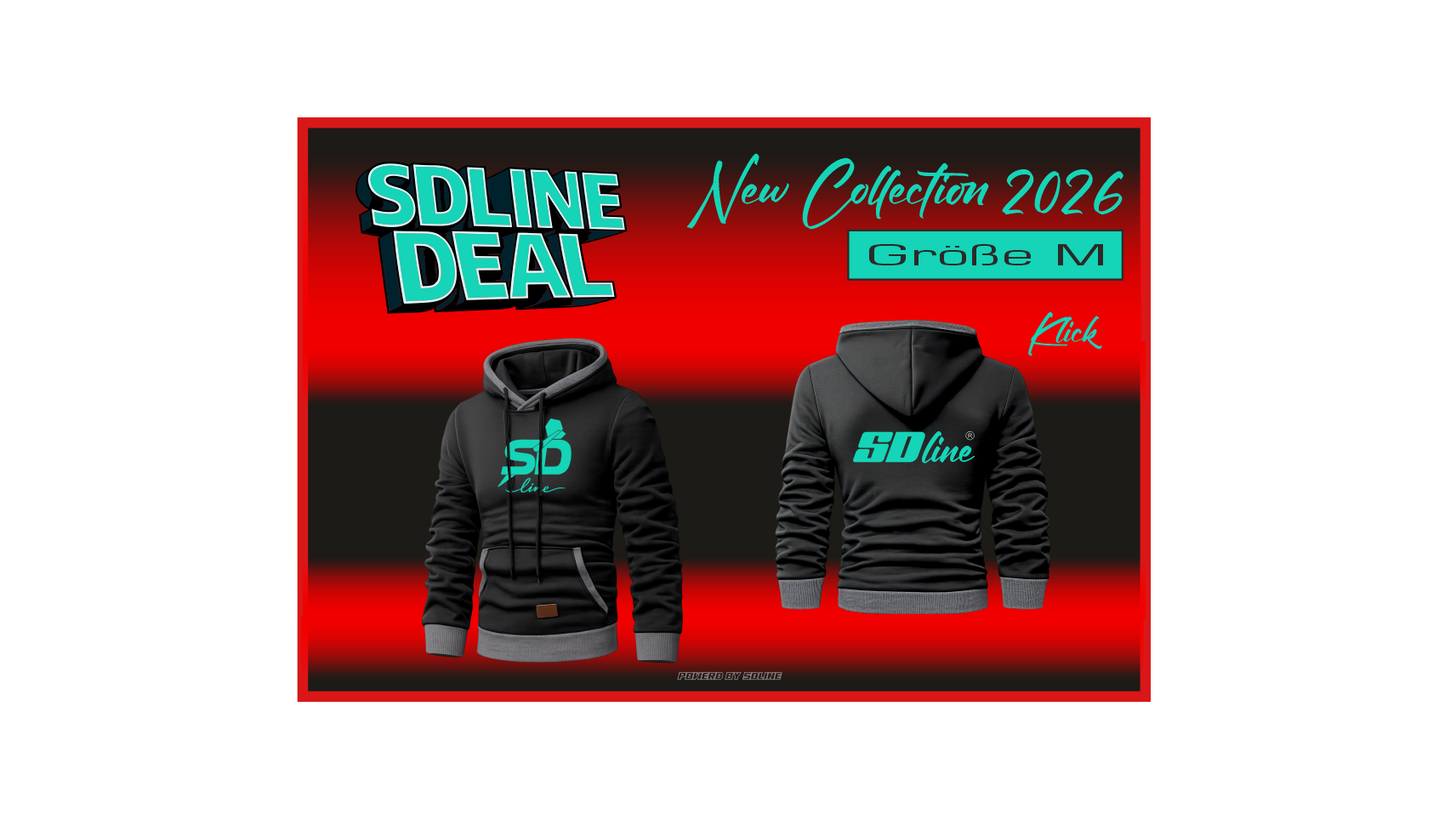 SDLine New 2026 Hoodie in M