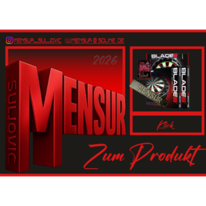 5er Set MENSUR 17.WM Karte-Blade6-FUNSchild alles signiert