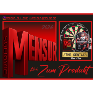 4er Set MENSUR alles signiert